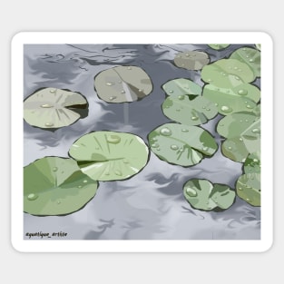 lillypads Sticker